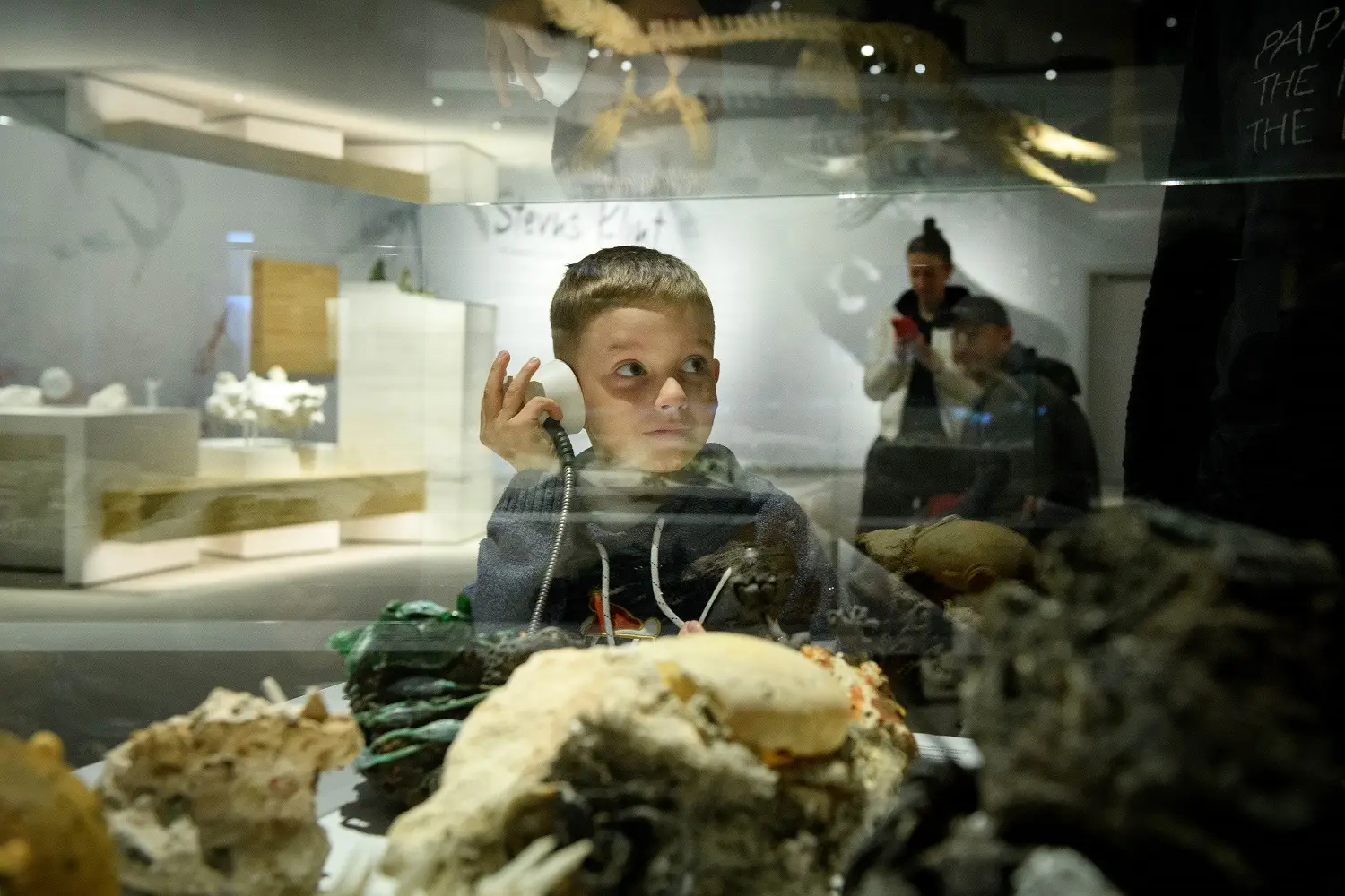 Familietræf på Stevns Klint