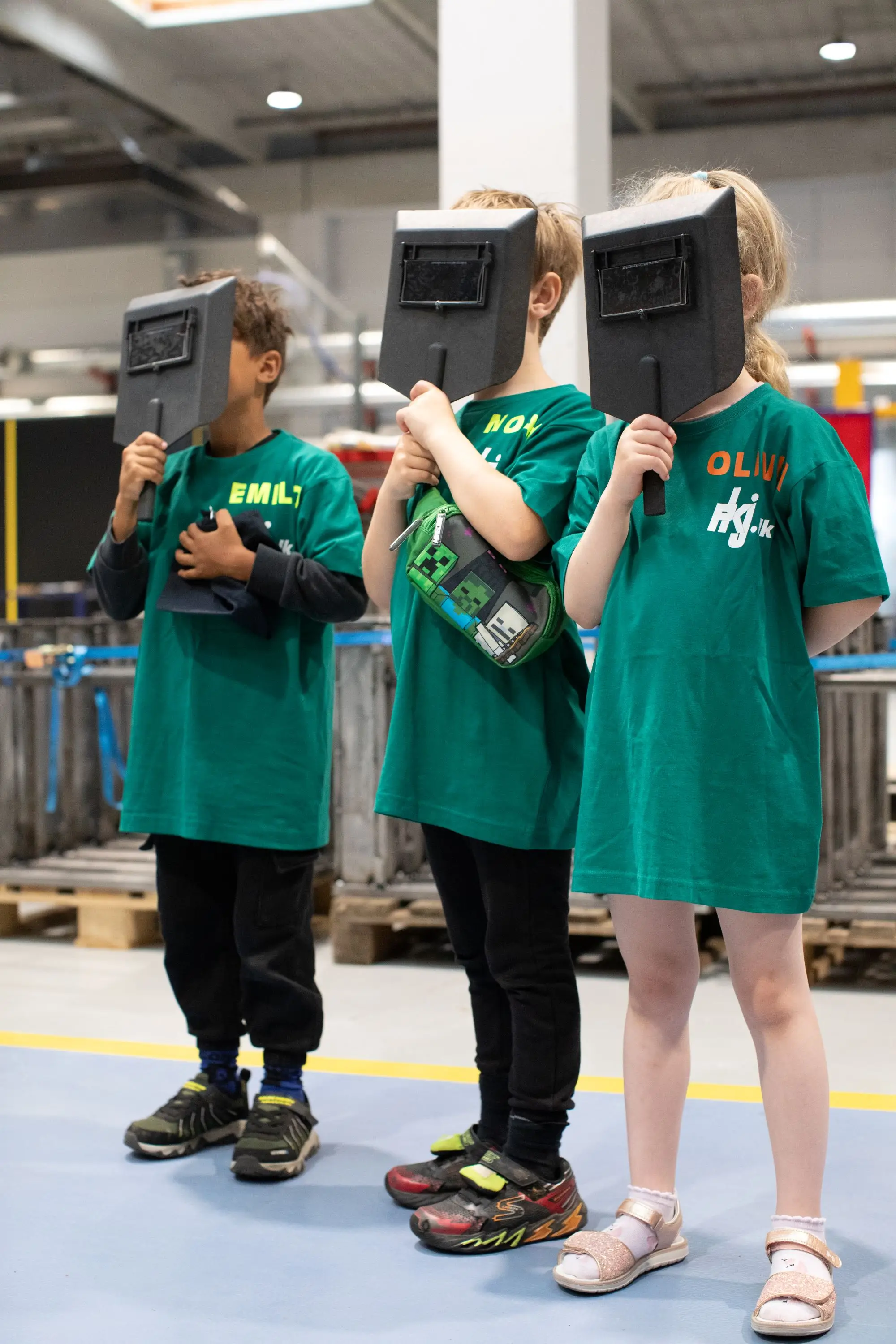 Beøgsklasse fra Susåskolen er med i projekt virkligskolen, hvor de gennem hele deres folkeskoletid skal besøge smedevirksomheden P.K. Jeppesen to gange om året.