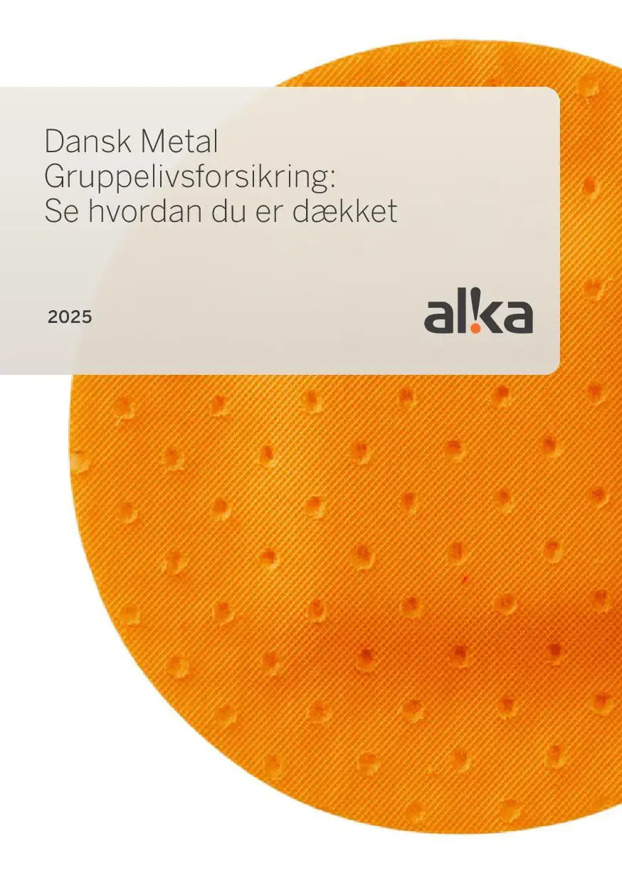 Gruppelivsforsikring hos Alka.