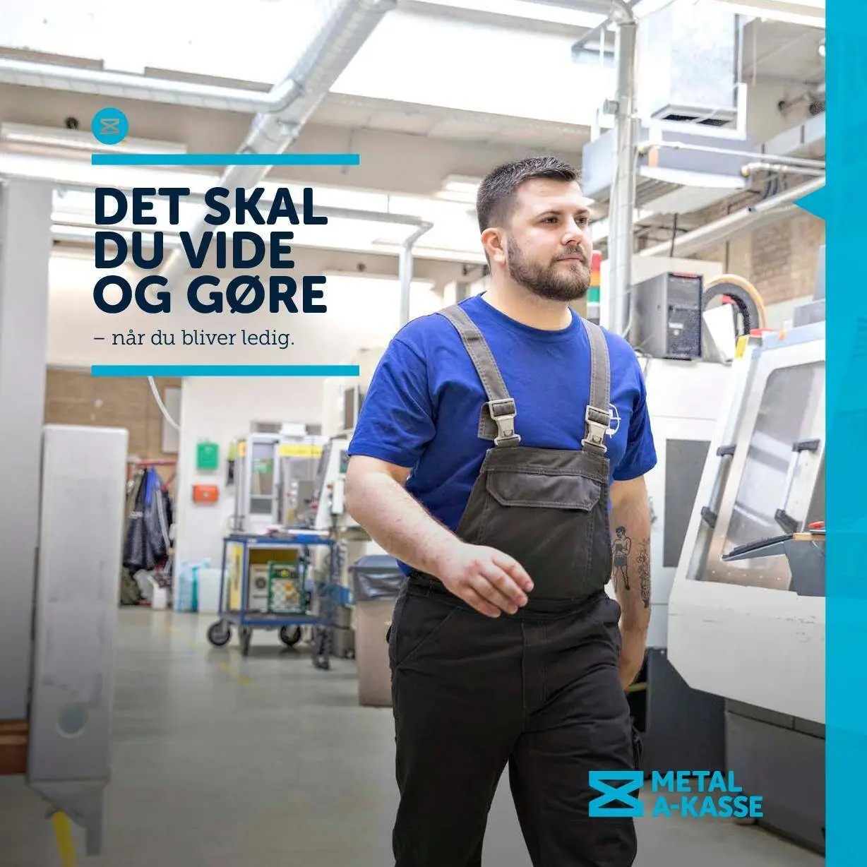 Hvad skal du gøre, når du bliver ledig? Pjece.