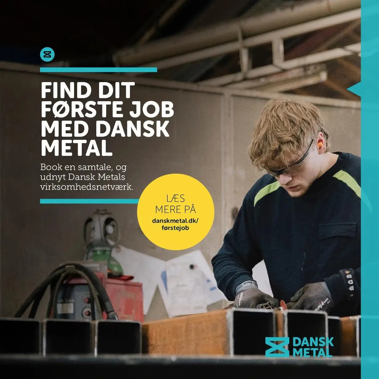 Få hjælp af Dansk Metal til at finde dit første job.