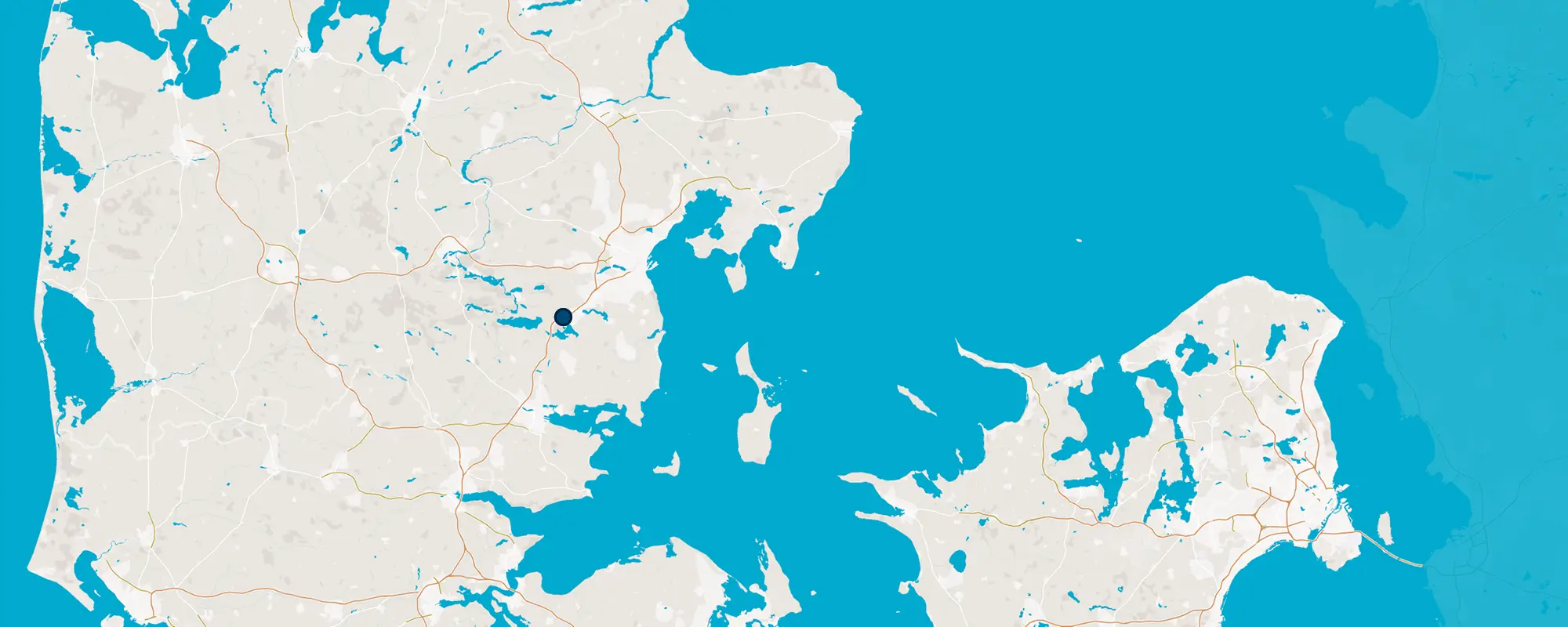 Lokalafdeling Skanderborg-Odder markeret på et kort