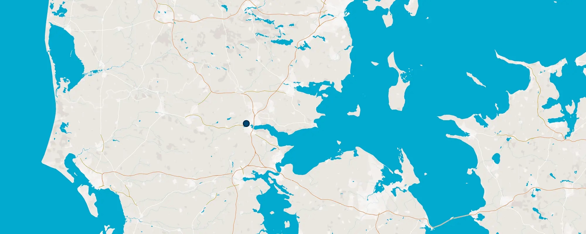Lokalafdeling Vejle-Grindsted markeret på et kort