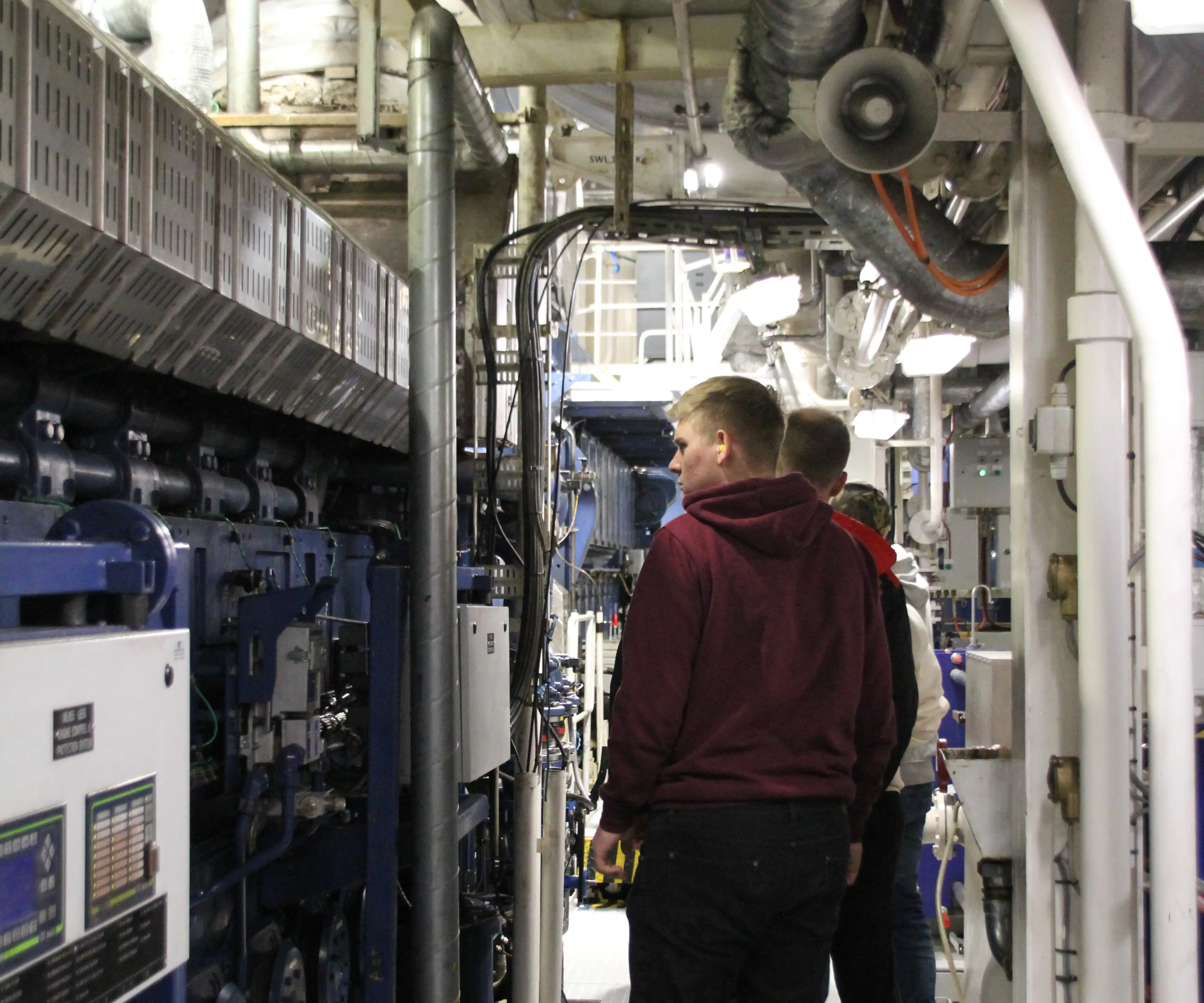 Metal Storstrøm Ungdom på tur med Scandlines hybridfærge på ruten Gedser-Rostock