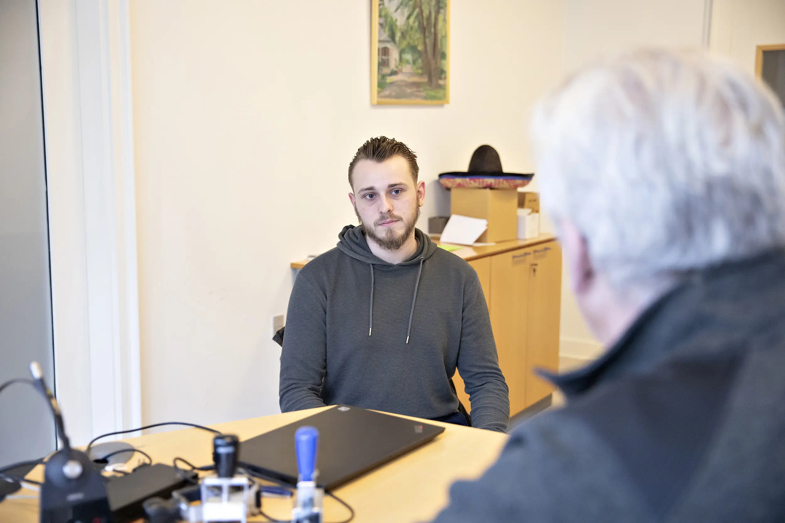 Samtaler med medlem i a-kasse i Hovedstaden. Medlem: Andreas Hougaard Holst-Kruse